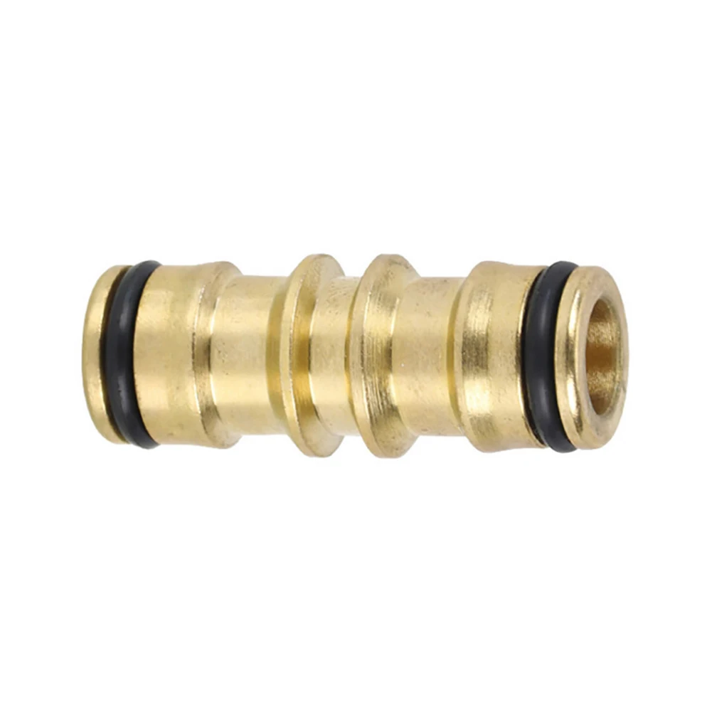 2 Way Hose Connector Irrigation Joiner Male Quick Joint Repair Replacement Spare Parts Tap Water Pipe Brand New
