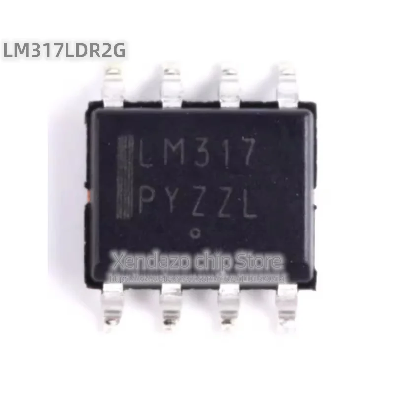 10pcs/lot LM317LDR2G LM317LDR2 LM317LDR LM317LD LM317L LM317 SOP-8 package Original genuine