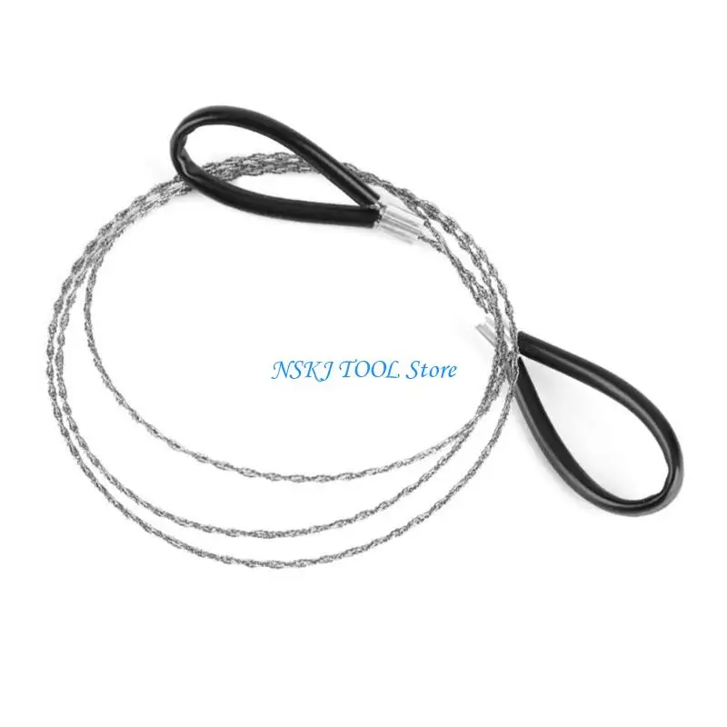 

L8RC 4Pcs Stainless Steel Cable Metal Wire Hand Pocket String Rope