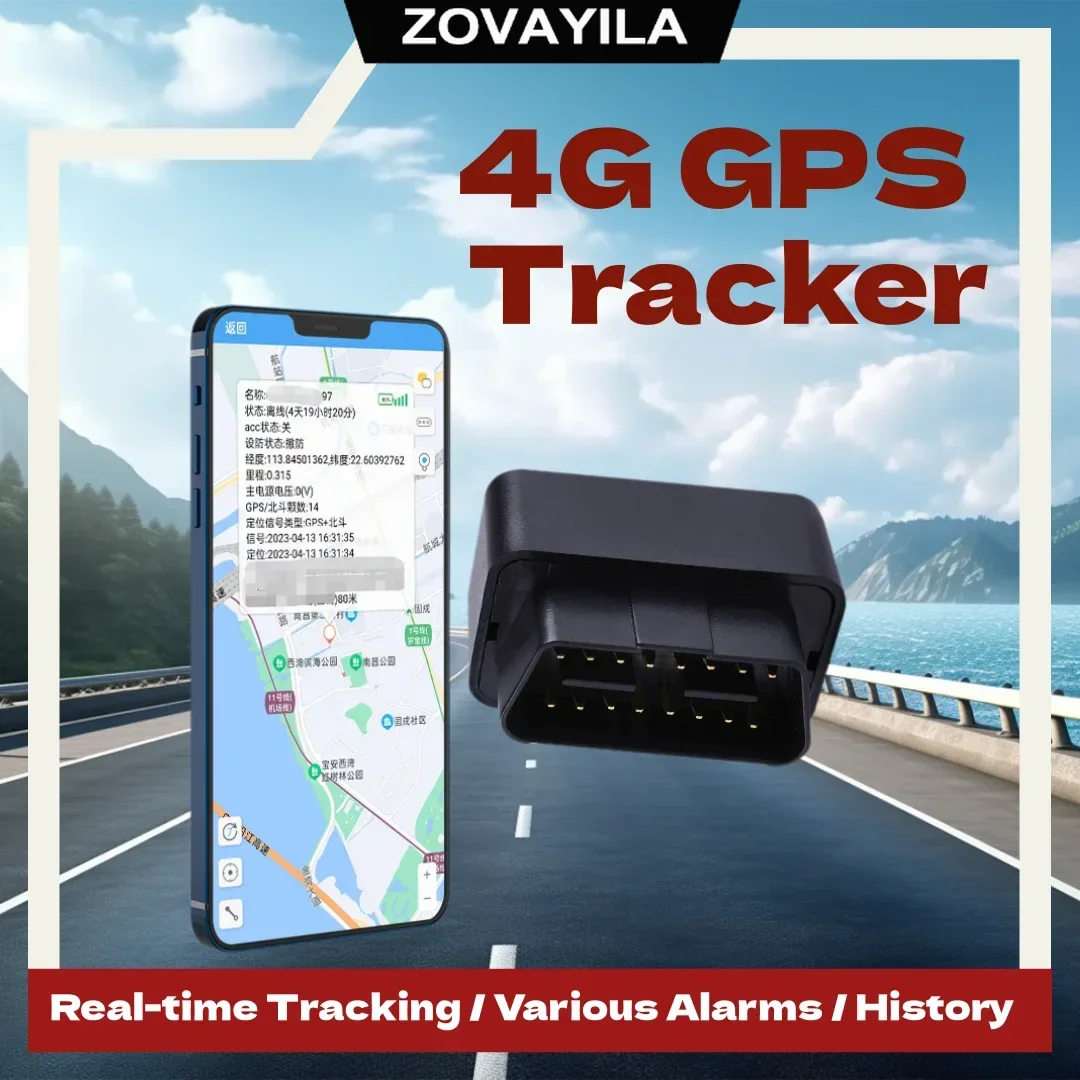 

Beidou-Car GPS Tracker, Anti-loss, Anti-Theft, Truck Locator, 4G and 2G