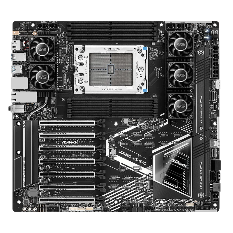 

New original server motherboard for ASRock WRX90 WS EVO