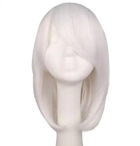 Game YoRHa No.2 Type  Cosplay Wig NieR:Automata Costume Play Wigs Heat Resistant Hair