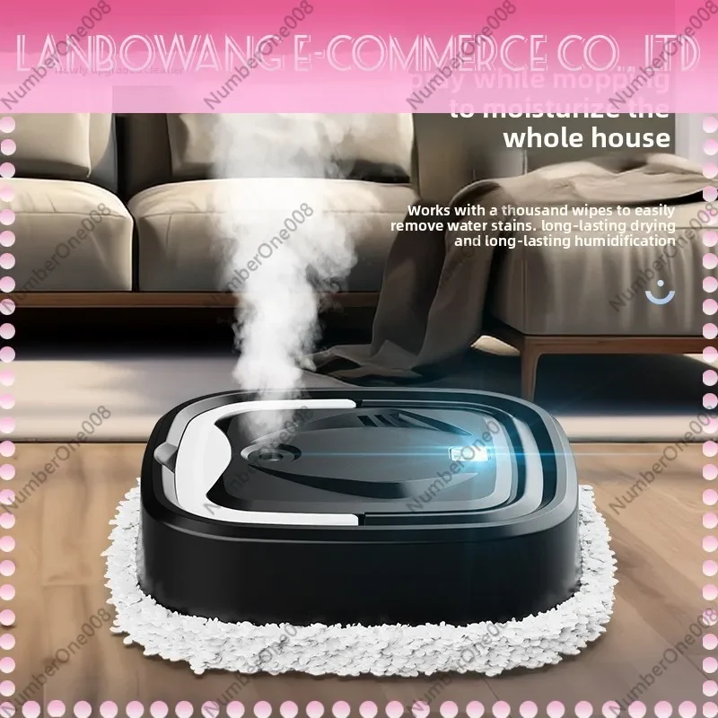 New Smart Robot Vacuum and Mop Cleaner Wet Dry Dual Use Cordless Floor Washing Cleaner for Home