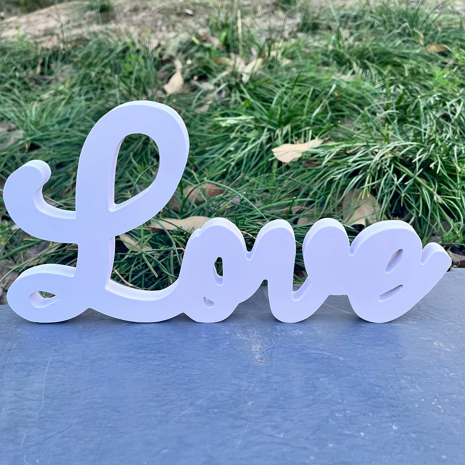 1pc love pvc alfabeto ornamento festa della mamma san valentino fidanzamento matrimonio foto decorazioni festive