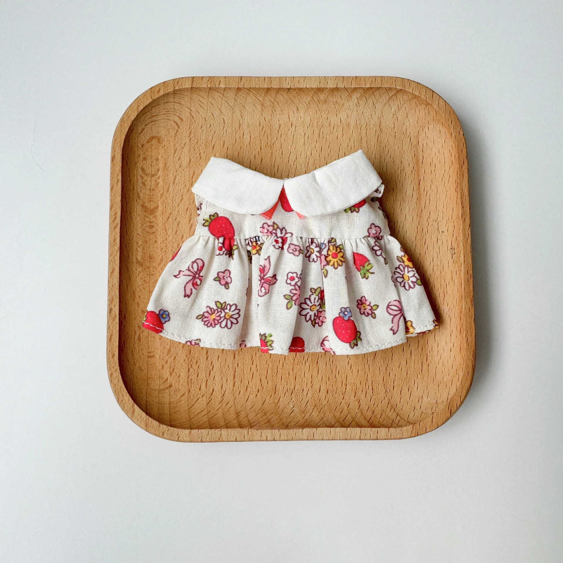 Puppenkleidungszubehör für 17 cm Labubu-Puppenkleid, 10 cm Tiere, Baumwollpuppen, Anziehrock, Weihnachtsgeschenke – Detail 7