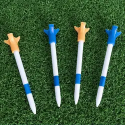 15Pcs 84MM Golf Tee Sharp Tip Plastic Golf Ball Holder Golf Training Aid Driving Range Indoor Outdoor Golfs Spike Set 골프용품