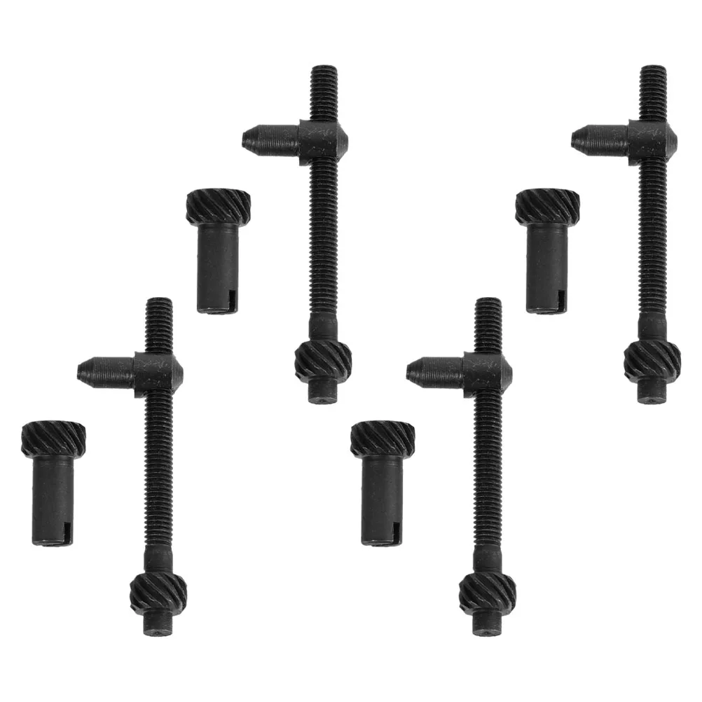 4 Set Tensioner Sekrup Penyesuaian Gergaji Mesin 4500 5200 5800 Peralatan Listrik Logging Perawatan Mudah Tahan Aus
