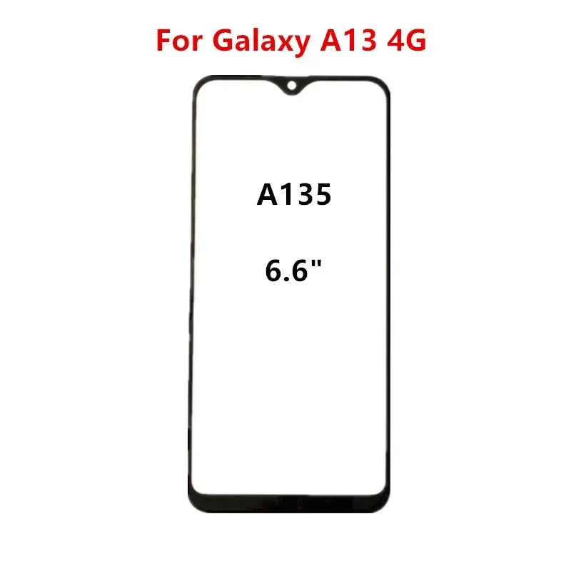 Outer Screen For Samsung Galaxy A03S A13 A23 4G A33 A53 A73 5G Touch Panel LCD Display Front Glass Repair Parts + OCA
