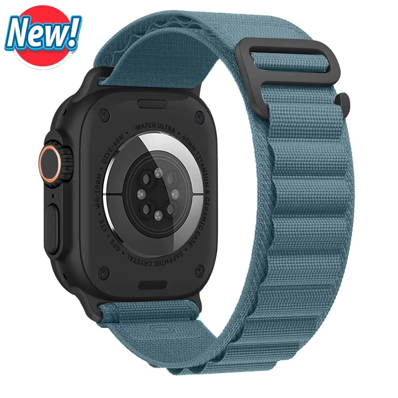 Alpine Loop voor Apple Watch Ultra 3 2 Band 49mm 44mm 40mm 41mm 45mm 42mm 46mm Armband Correa iWatch Series 9 8 7 SE 10 11 Band