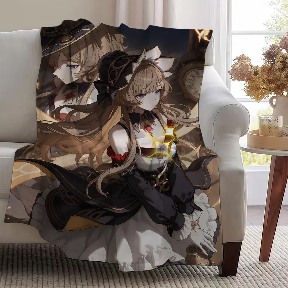 Decke Überwurf Genshin Impact Sandrone Super Cozy Plüsch Wohnzimmer Sofa Couch Kindische Geburtstagsgeschenke