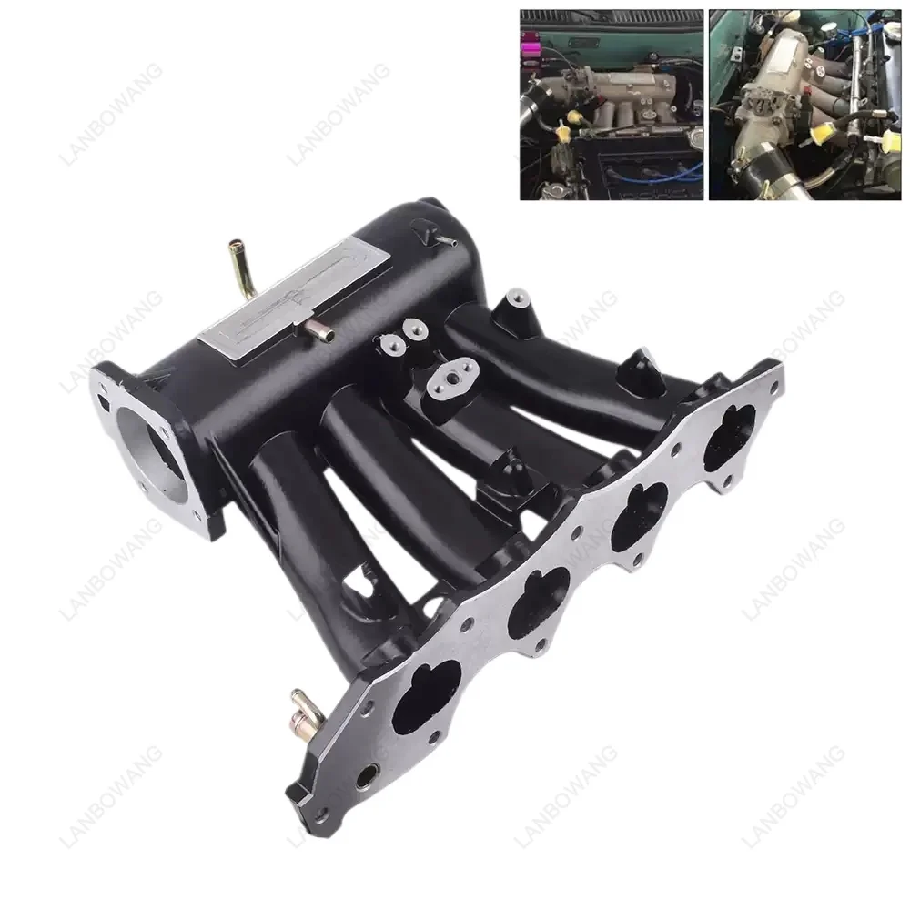 70MM Aluminum Air Intake Manifold For GS-R DC2 DB8 B18C B18C1 DOHC VTEC 1.8L 94-01 Engine Modification Accessory
