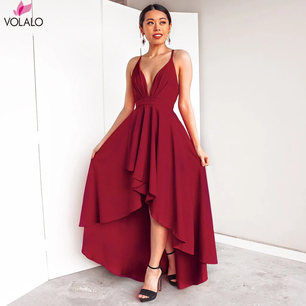 Women Trend Evening Party Prom Gown Ladies Formal Empire Waist Long Dress Solid V-Neck Long Sleeve Floor-Length Maxi Dresses y2k