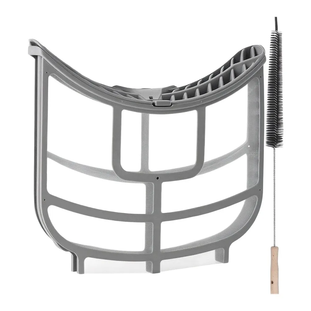 ADQ73373201 Filter Assembly Compatible With Dryers DLEX8000V DLGX8001W DLEX9500K, Laundry Dryer Parts Fluff Trap Mesh Screen,