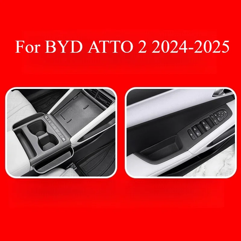For BYD YUAN PRO ATTO 2 2024-2025 Central Control All-inclusive Silicone Pad Scratch-proof And Waterproof Interior Modification