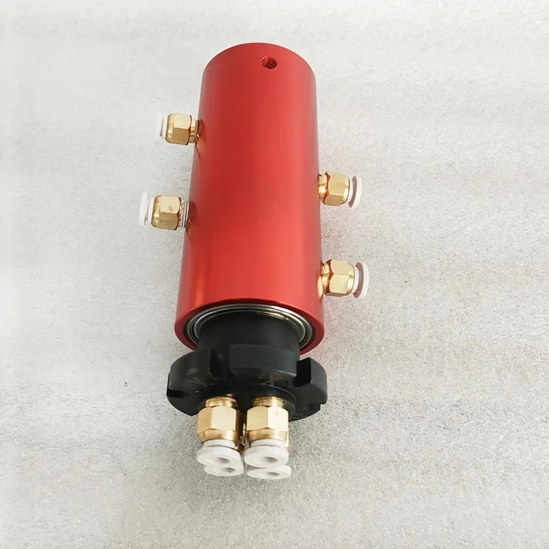 Pneumatic rotary joint replaces high-speed rotary joint