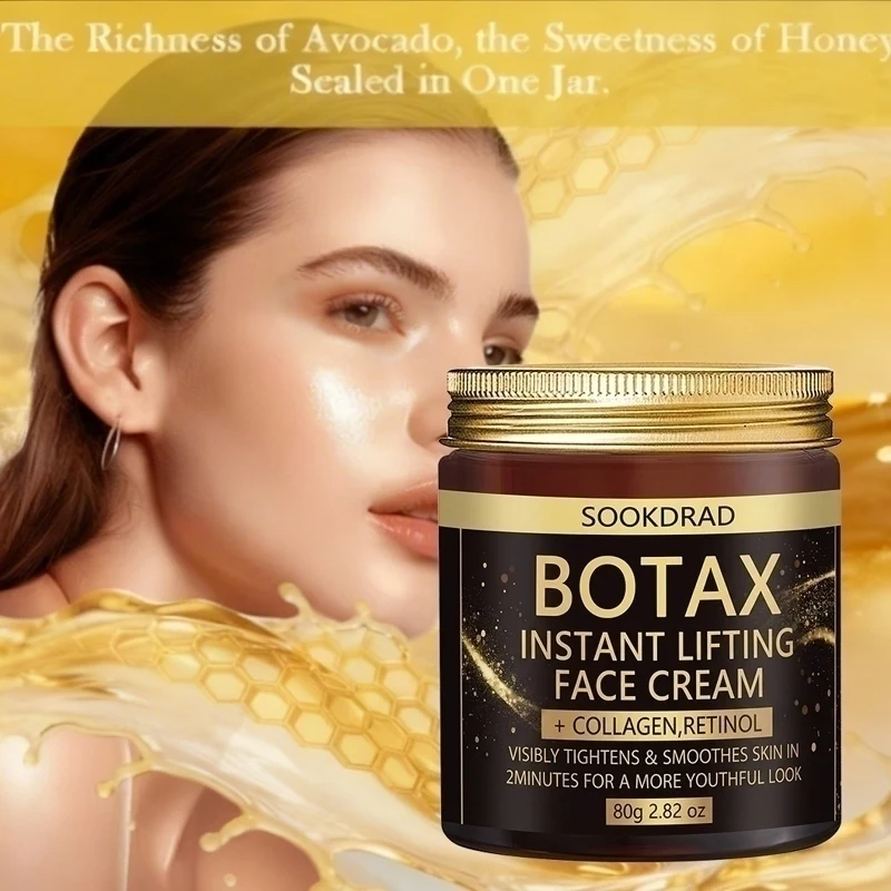 Instant Lifting Cream, Collagen+Retinol, Daily Face Care, All Skin, 80g/2.82oz, Unisex, Fresh Look