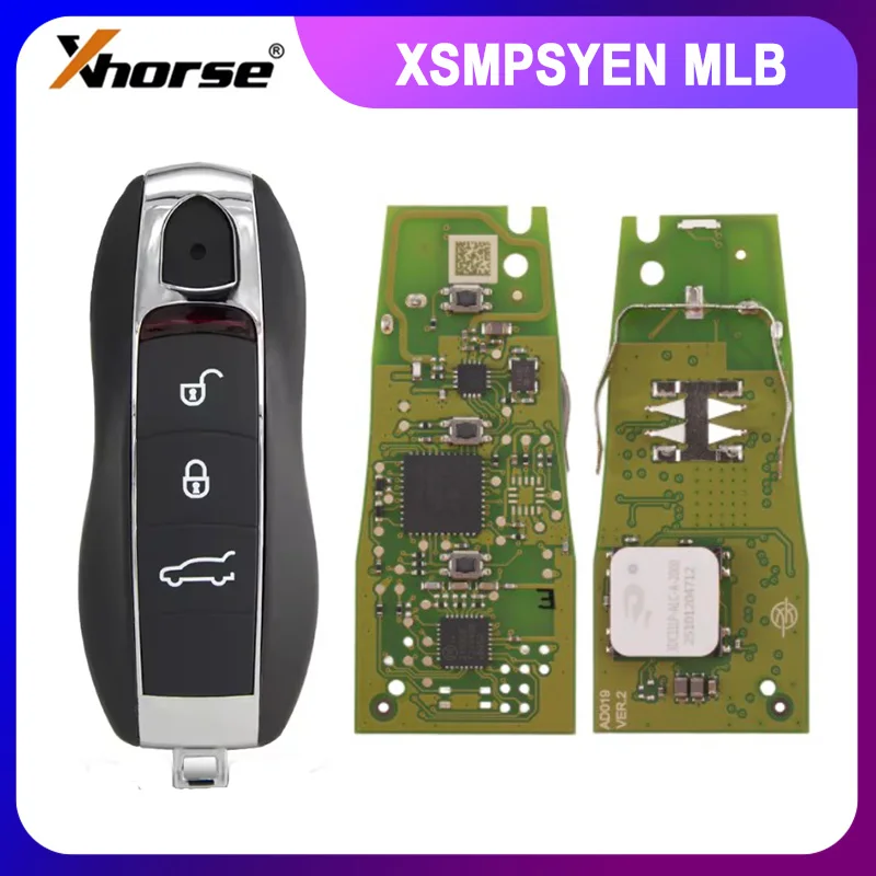 XHORSE XSMPSYEN VVDI POR Style MLB Special PCBA 3 Buttons