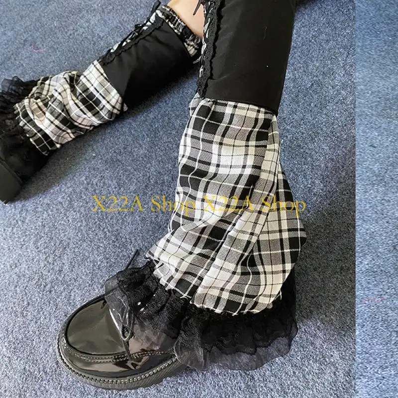 Unique Gothic Punk Faux Leather Leg Ring Multifunction Choker Collar Necklace Harajuku Metal O-Ring Jewelry Anti-Slip Harness