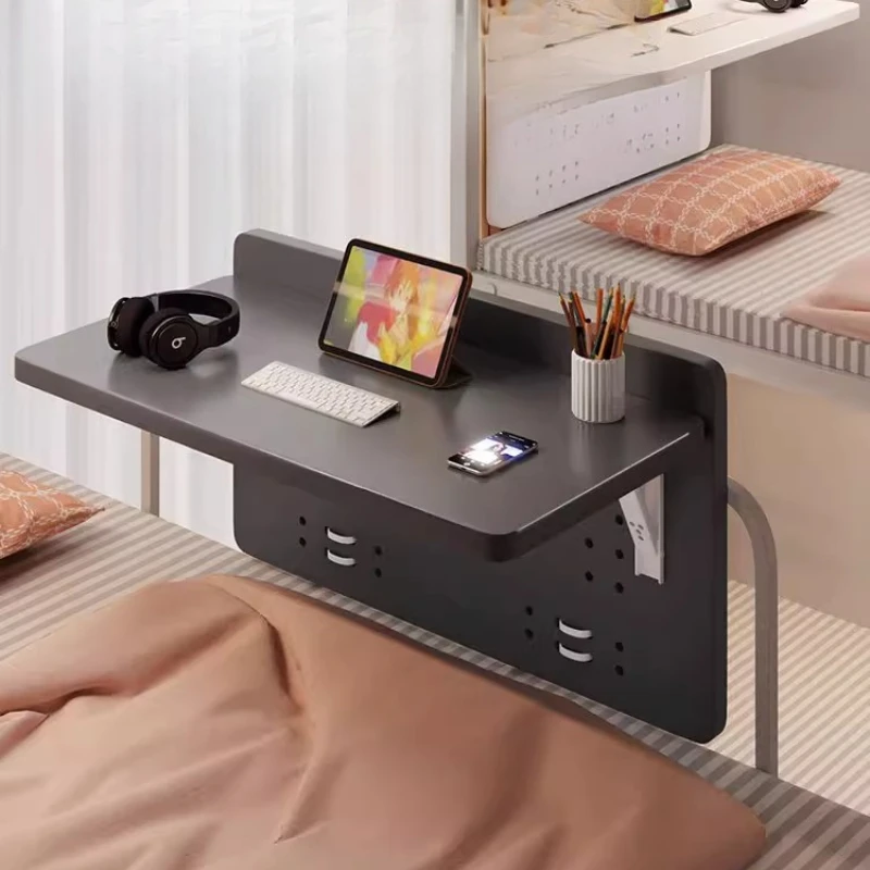 Student Dormitory Bed Small Computer  Bedside Computer Desk  Side Desk Top Table Simple Folding Table Mesa Plegable Folding