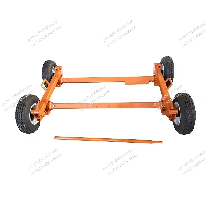 Wrecker Auxiliary Wheel Road Rescue Wrecker Vehicle Simple Traction Trailer