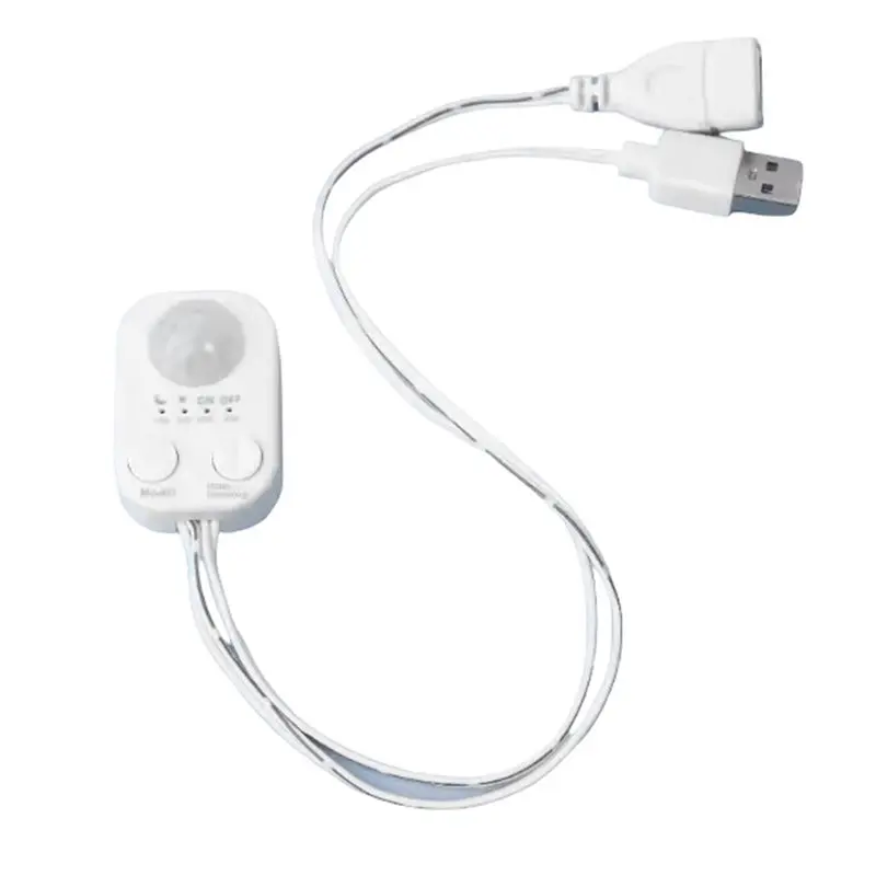 【Shop Now】5-24V USB PIR Motion Sensor Switch Timer For LED Strips