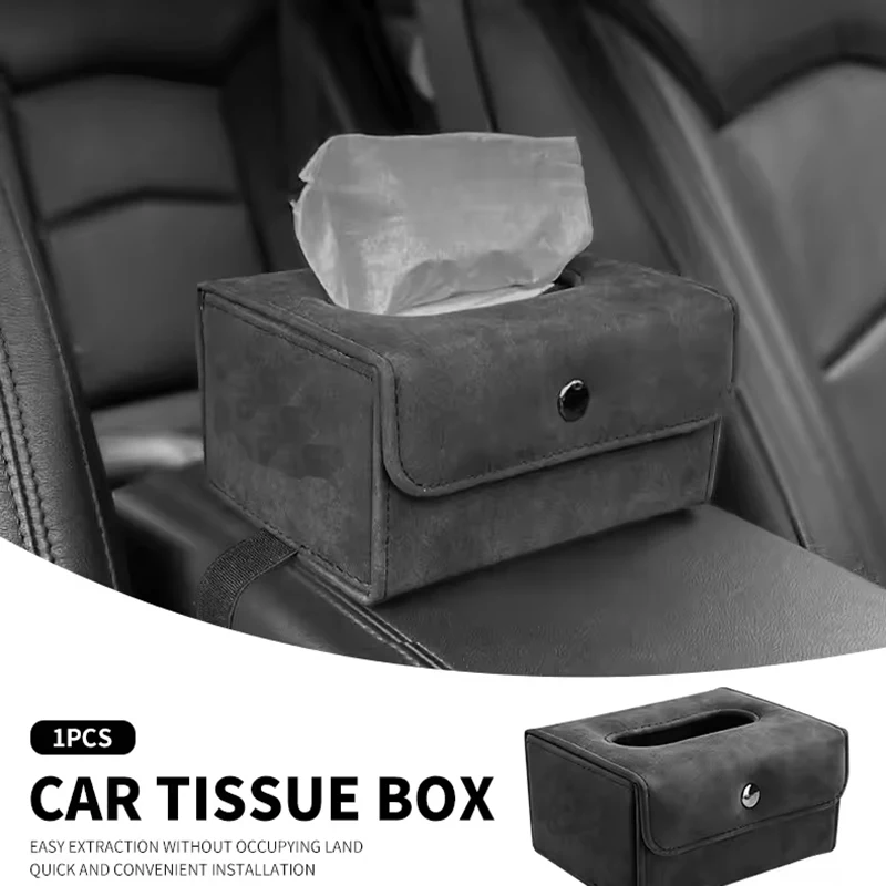 

Car Sun Visor Backseat Tissue Case Fix Strap Car Accessories For LYNK & CO 01 03 05 PHEV Car Folding Tissue Box Car Accessories