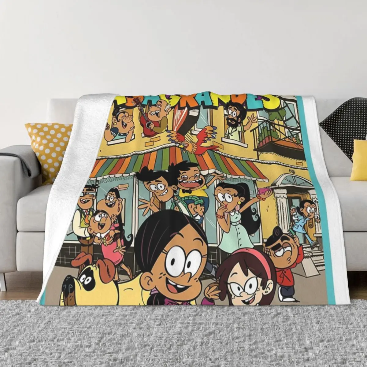 

The Casagrandes (2019) Throw Blanket Blankets Sofas Of Decoration christmas decoration