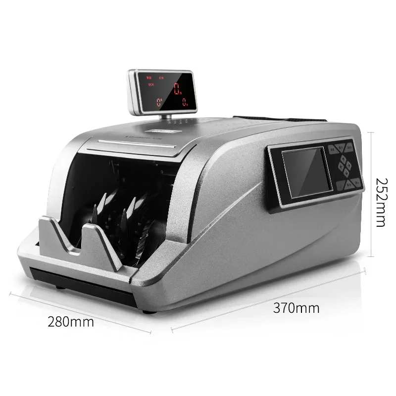 OBMFour types of banknote counting machine, dual display screen, boot self-test alarm prompt, banknote detector