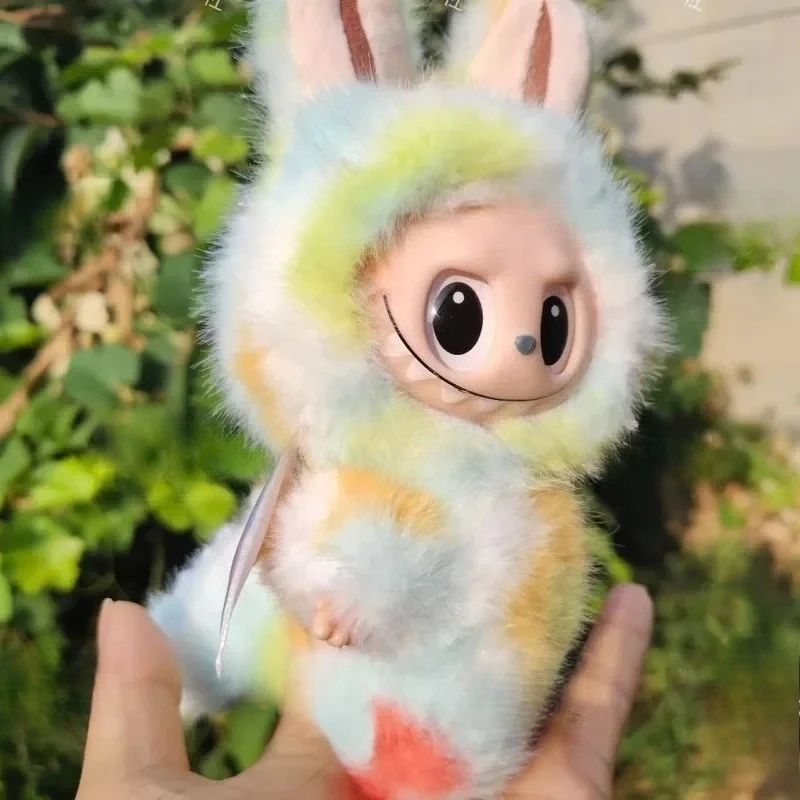 For Doll Clothes Labubu Doll Angel Clothes Cute Wings With Tail Jumpsuit Vinyl Doll Clothes Accessories Labubu Doll Clothing