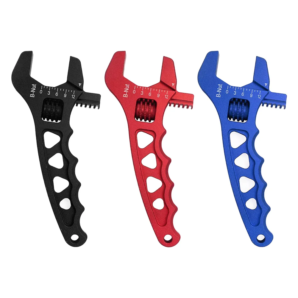 

Multifunctional Adjustable Wrench for Various Hose Fittings with Comfortable Non Slip Grip and Compact Dimensions