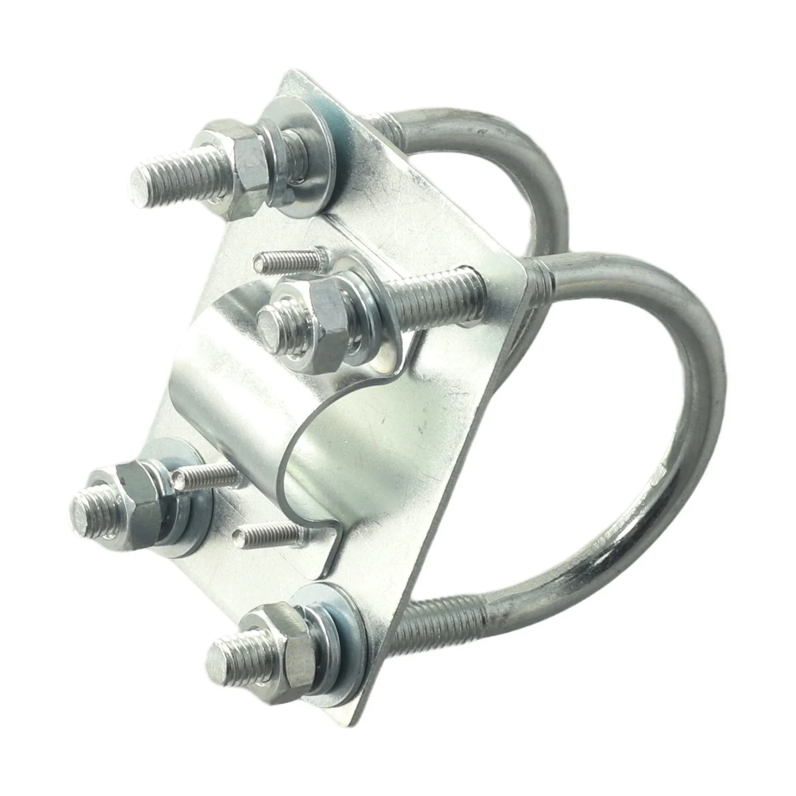 For LoRa Helium Hotspot Miner Glass Fiber Antenna Mast Mount U-Bolt Clamp Bracket For 1.8-2.28cm Pole Pipe Outdoor Installation view 4