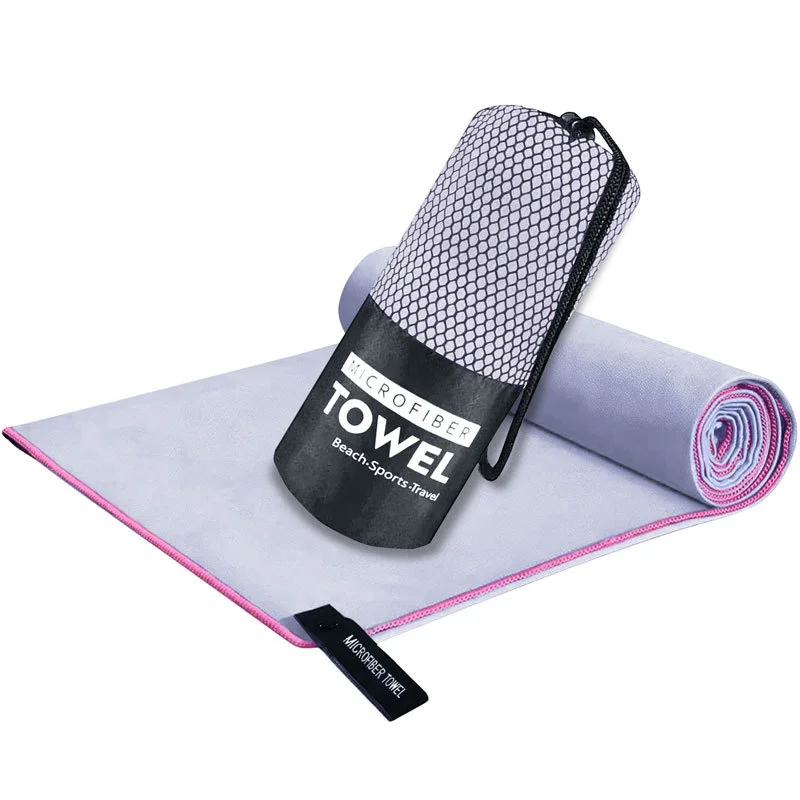 40x80cm Sports Towel – Double-Sided Fleece, Quick-Drying, Breathable, Dirt-Resistant Microfiber Towel (Highly Absorbent)