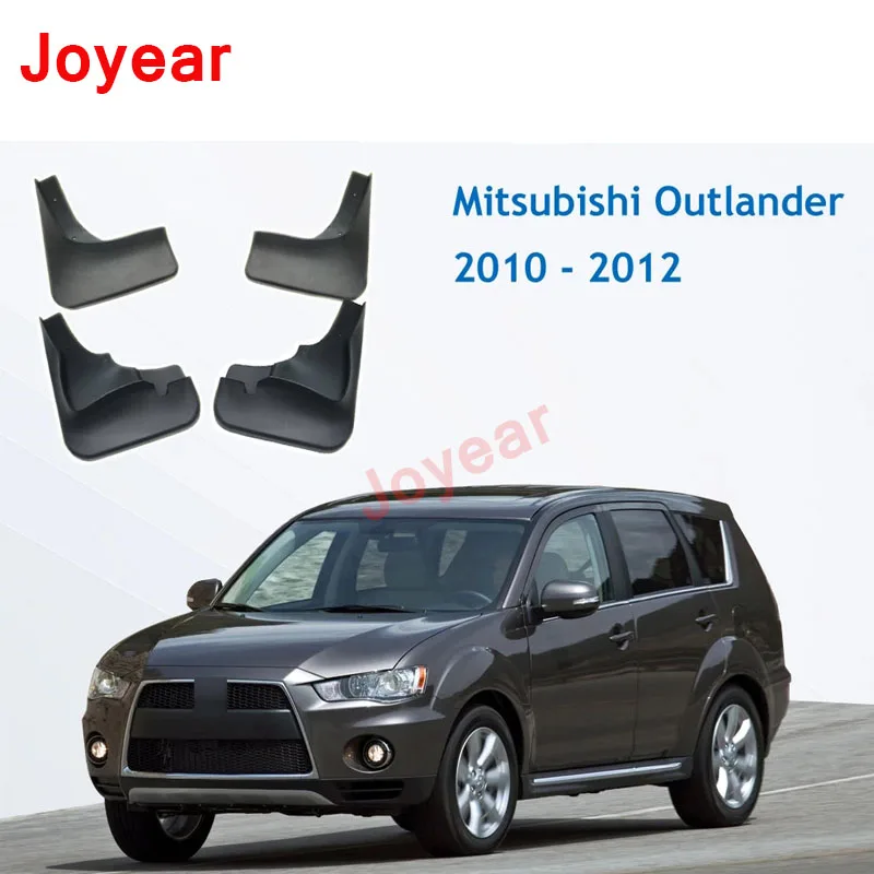 

Front Rear Molded Car Mud Flaps For Mitsubishi Outlander 2010 2011 2012 Mudflaps Splash Guards Mud Flap Mudguards Fender