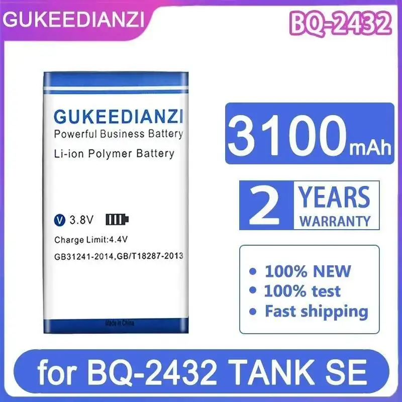 

Аккумулятор мобильного телефона 3100 мАч для BQ BQ-2432 BQ2432 Tank SE Premium Замена
