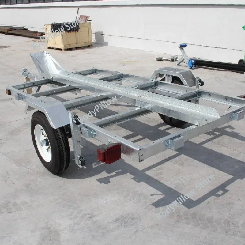 Folding Utility ATV Motorcycle Trailer