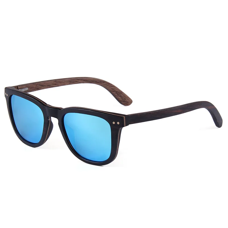 

Full Wood Oval Sunglasses Unisex Oversized Polarized UV400 Rivet UV Protection Bamboo European American Fashion Sun Glasses