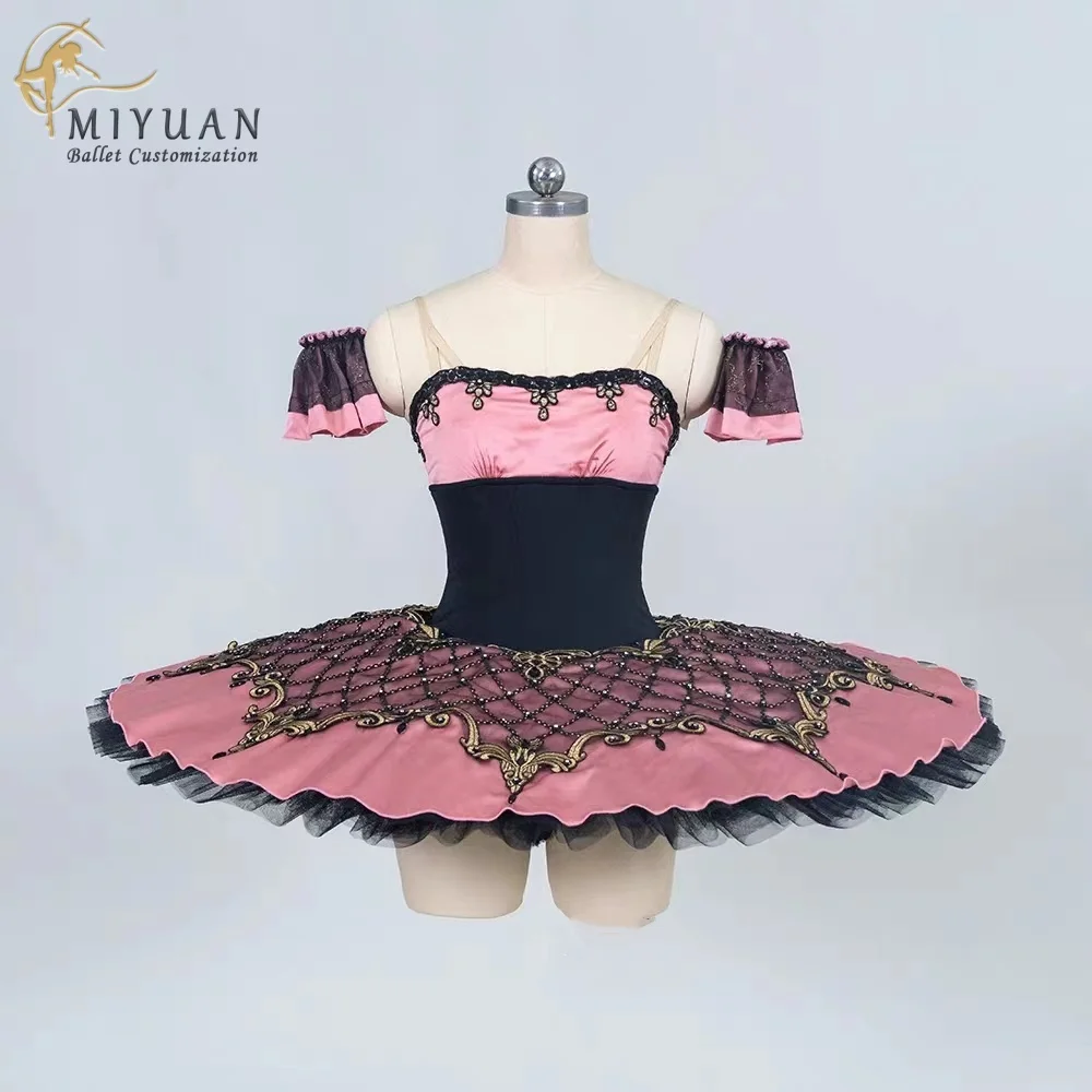 New High-end tailored children adult professional ballet tutu dress Esmirada solo dance competition dress women's plate dress