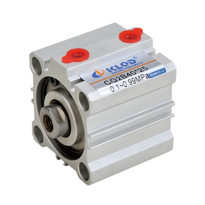 CQ2 Series Compact Pneumatic Cylinder Thin Cylinder Single and Double Action Hot Selling Valve Actuator