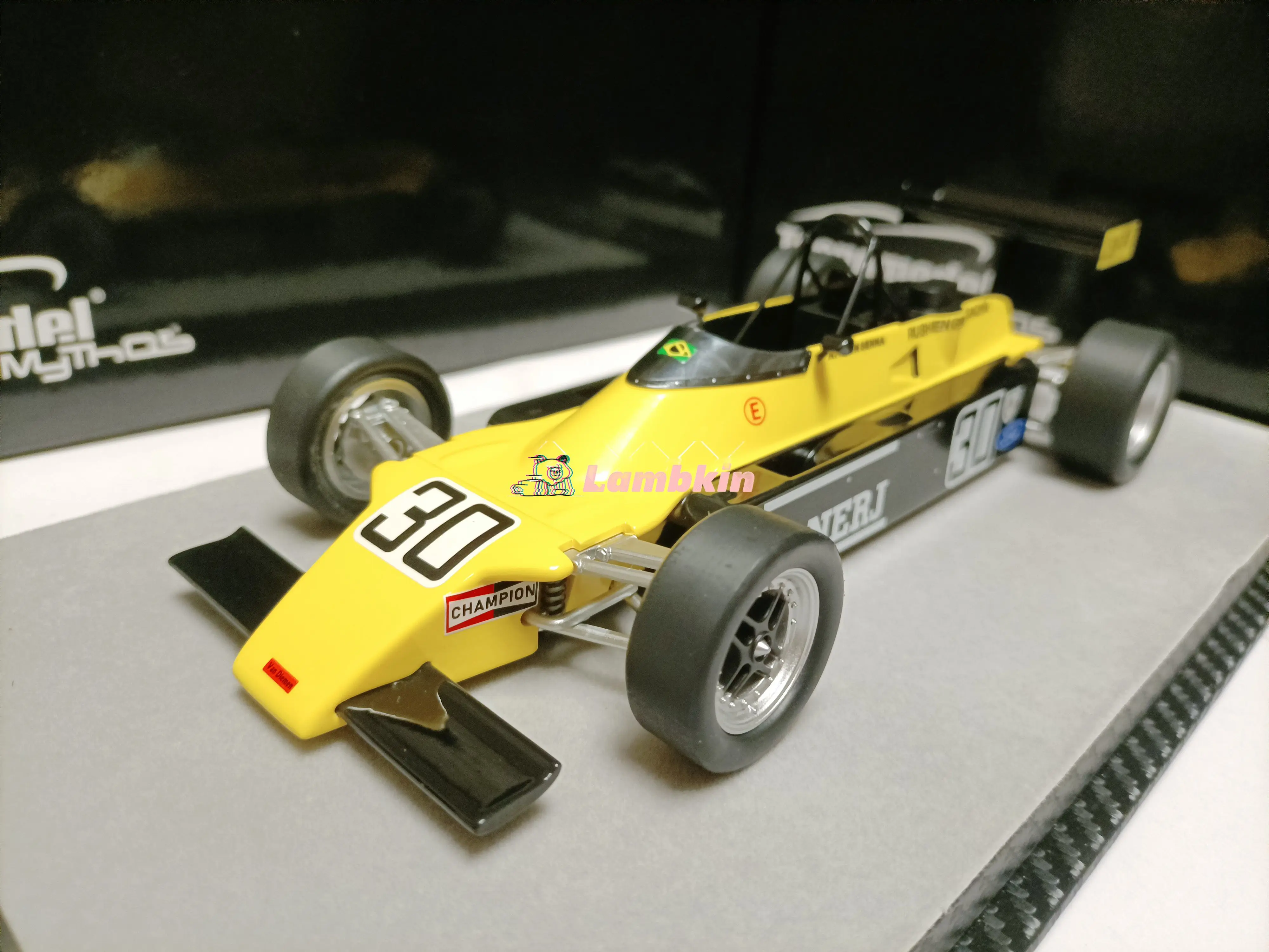 

Tecnomodel 1:18 RF82 Победитель 1982, модель Британского Гран-при, Коллекционный подарок, украшение, миниатюрный день рождения