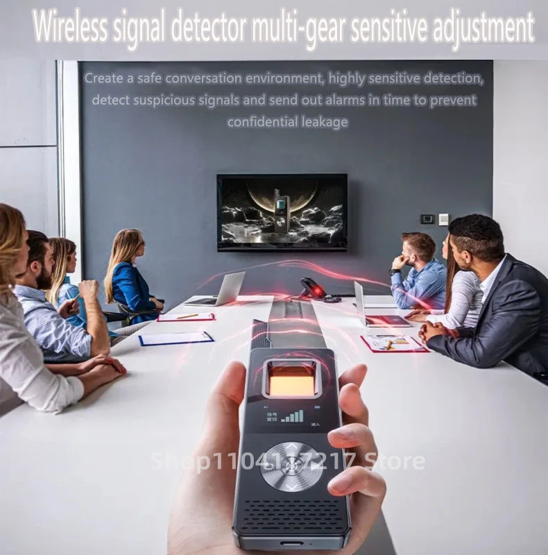 

AI One-Click Automatic detector Camera GSM Audio Bug Finder Signal RF Tracker Multi-function Magnet GPS Detector Wifi Bluetooth
