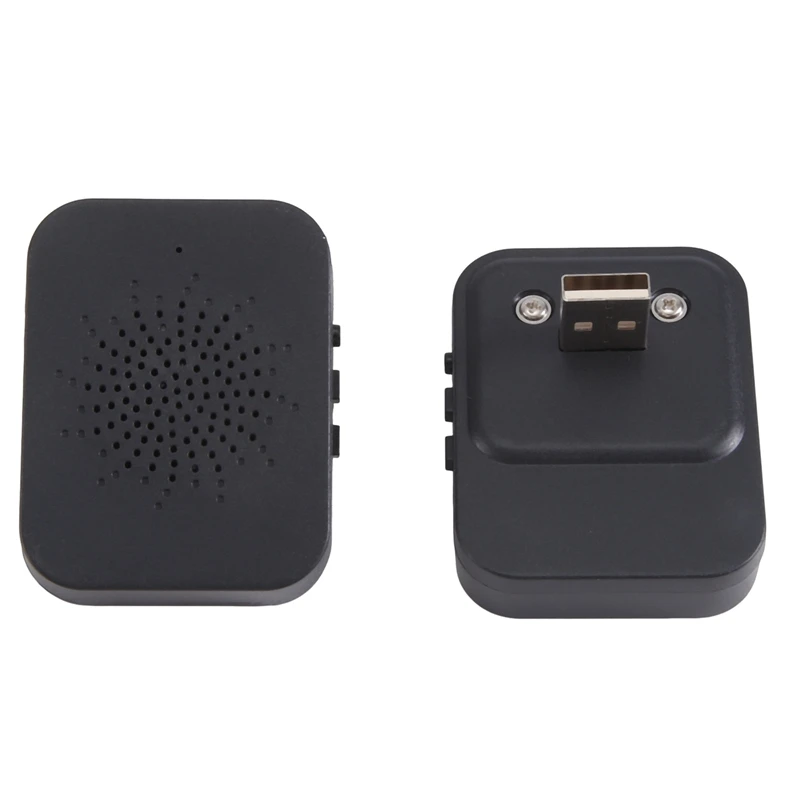 Tuya Intelligent Wifi Doorbell Outdoor High-Definition Camera Anti-Theft Door Bell Set Night Vision Monitor Door Phone Voice