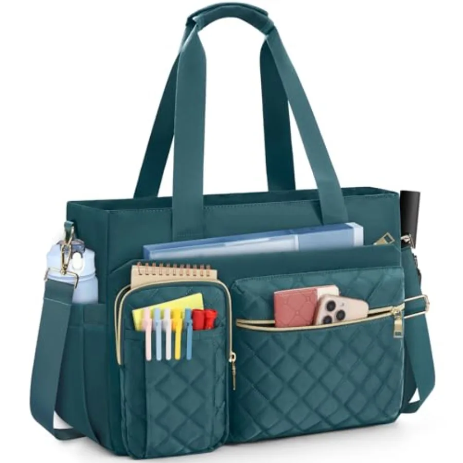 

Teacher Tote Bag 15.6 inch Laptop Bag Work Bags for Women Nurse Tote Professional Computer Messenger Shoulder Bags Laptop Brief