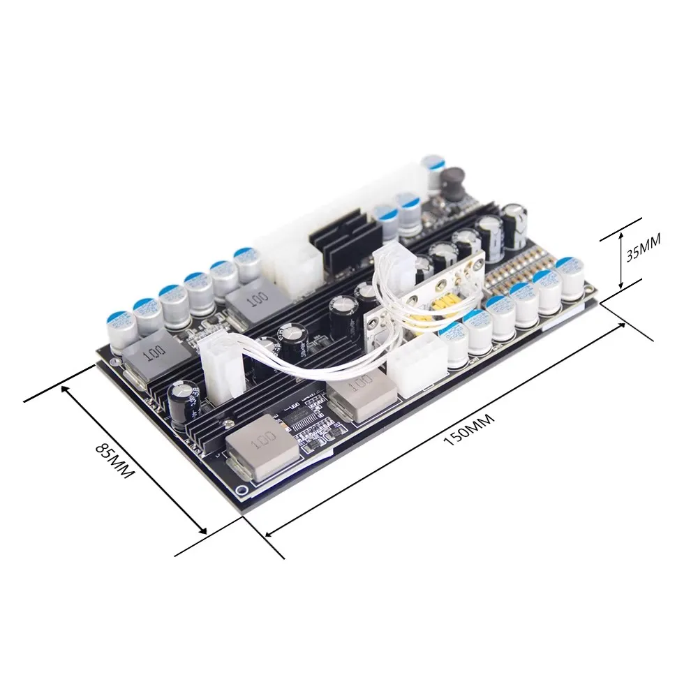 High Power Supply 500W ATX DC 16-24V Dual Channel Wide Voltage Module Support Graphic Card Supply Computer