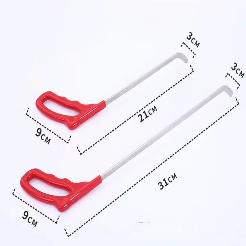 4pcs new unpainted dent repair tool hook rod stainless steel hand tool body dent PDR repair tool