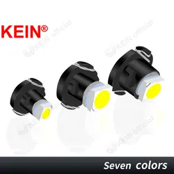 KEIN 10PCS T3 T4.2 T4.7 Car Led Neo Wedge Switch Radio Climate Control Bulb Instrument Dashboard Dash Indicator Lamp Panel Light