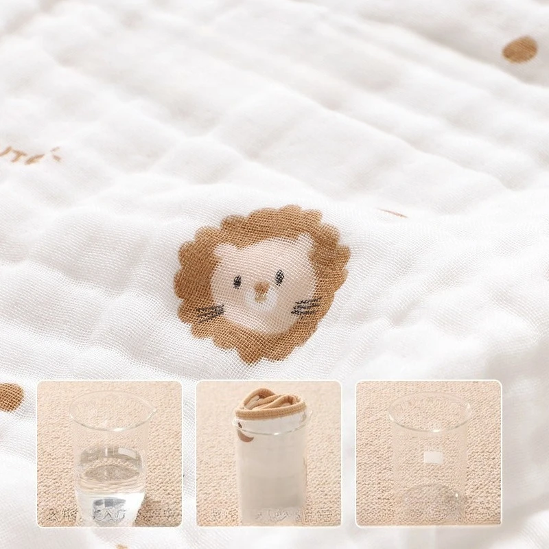 아기 베개 신생아 통기성 및 땀 흡수 방지 침 방지 면 수건