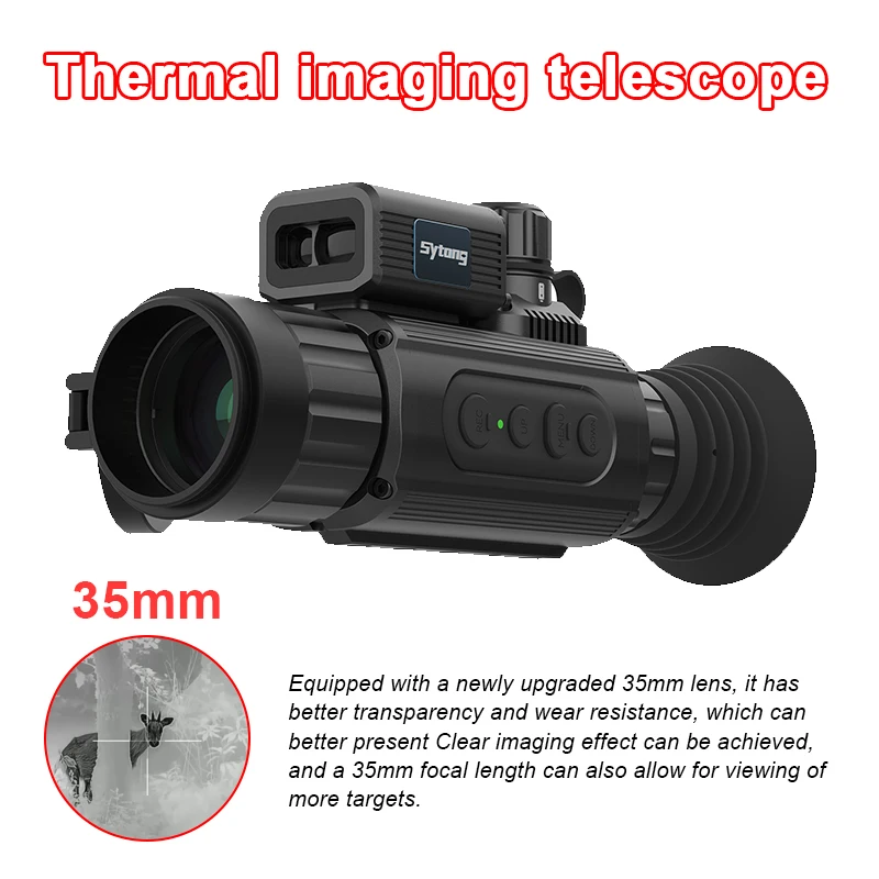 

Охотничий тепловизор AM06-35LRF, разрешение 640, расчет траектории, подходит для наблюдения на открытом воздухе, охоты