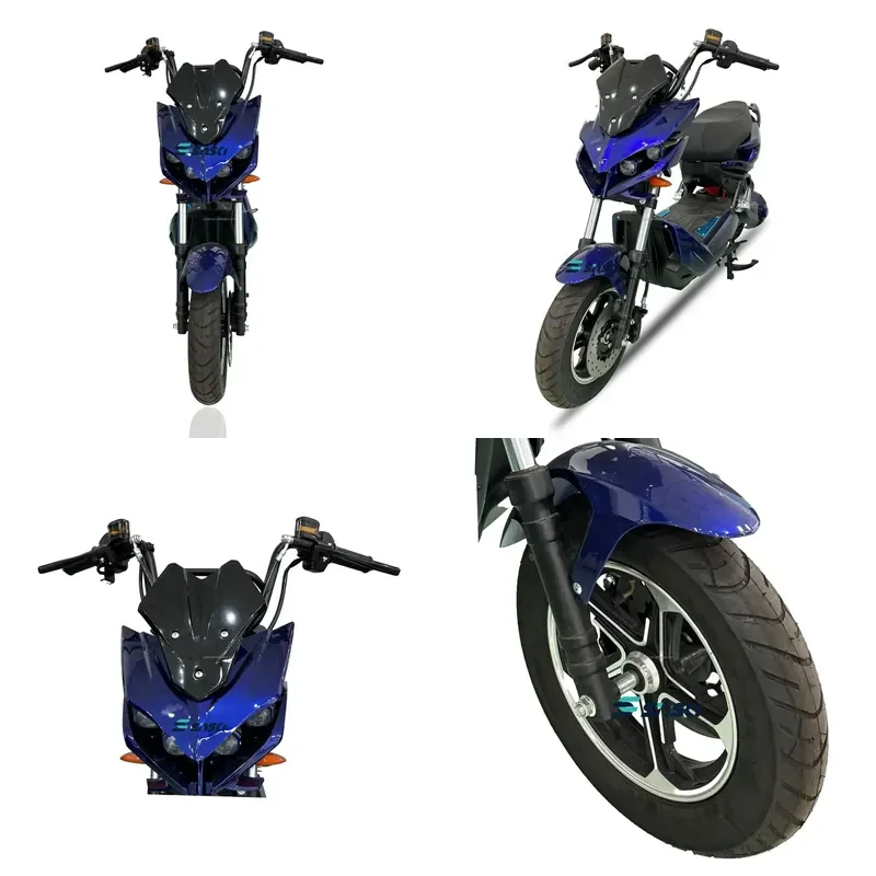 Adult Two Wheel Moto Electric Scooter With Pedal Assisted Electric Motorbike for Sales