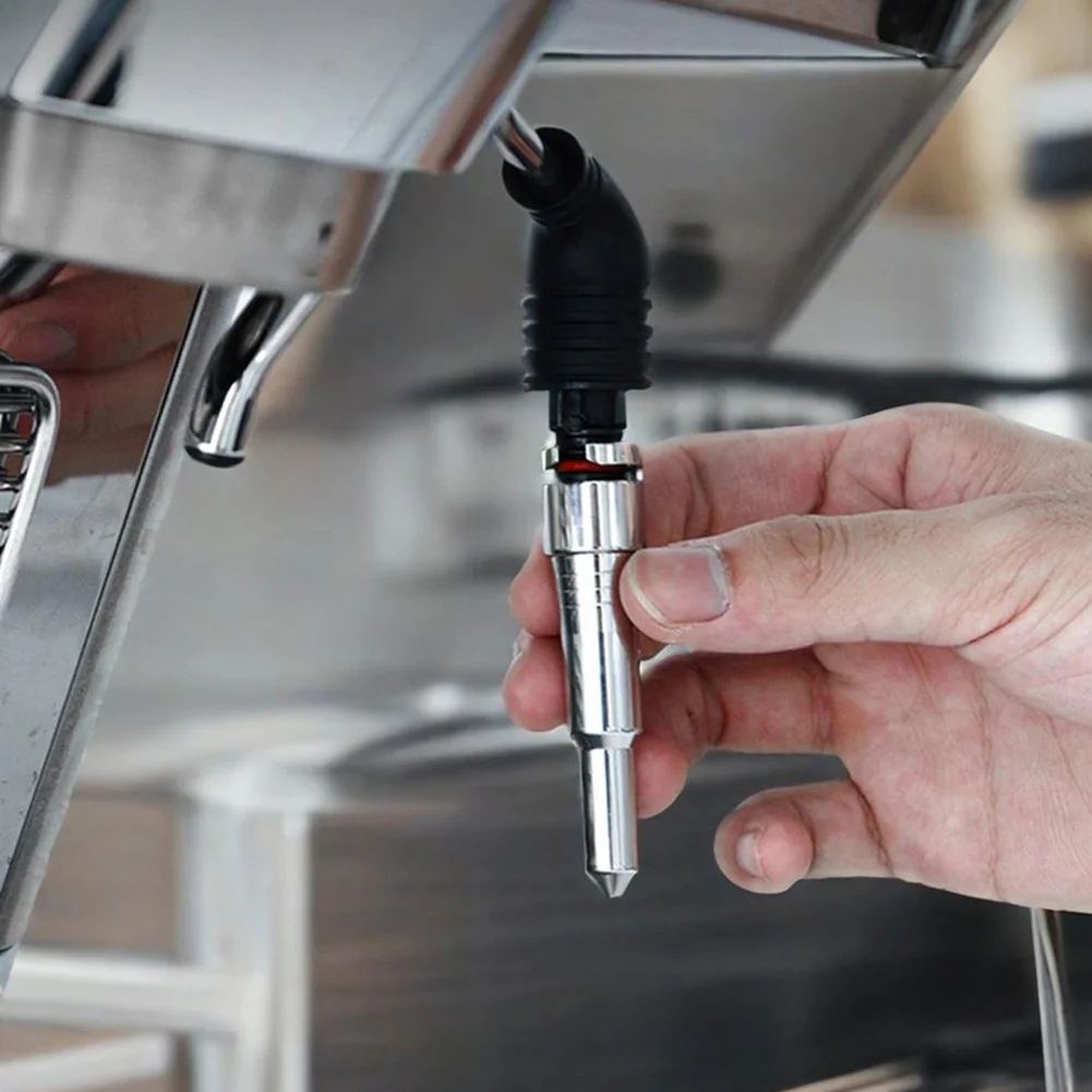Dampfdüse, rostfrei, Milchaufschäumer, Schaum-Innenrohr, waschbar, Edelstahl, Kaffeemaschinendüse für Delonghi Dedica