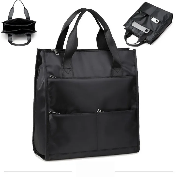 Computer Briefcase Business Bag Multifunctional Thickened Waterproof Men and Women Universal Large Capacity Handbags сумка bolso